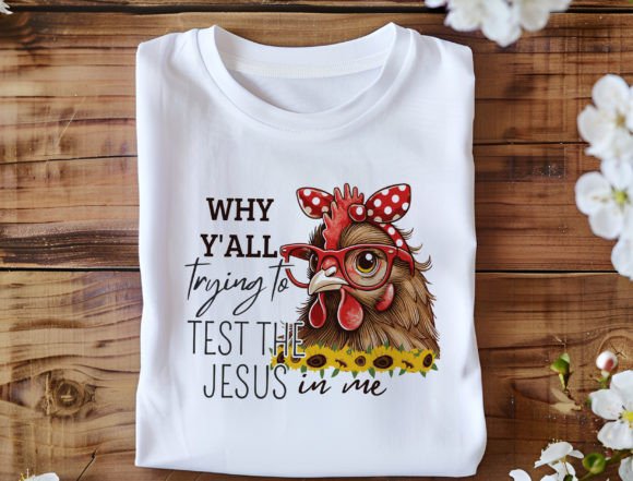 Funny Chicken Png, Why Y all Trying