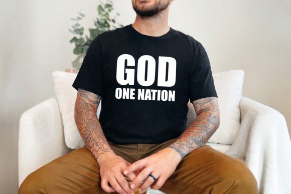 God One Nation T-Shirt Designs