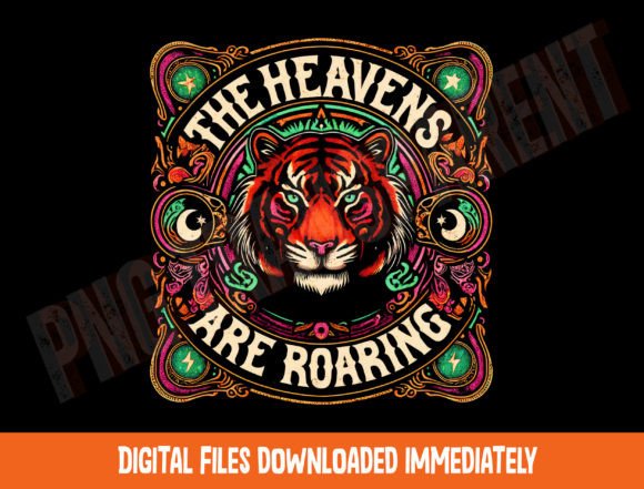 Heavens Are Roaring PNG, Bible Verse Png