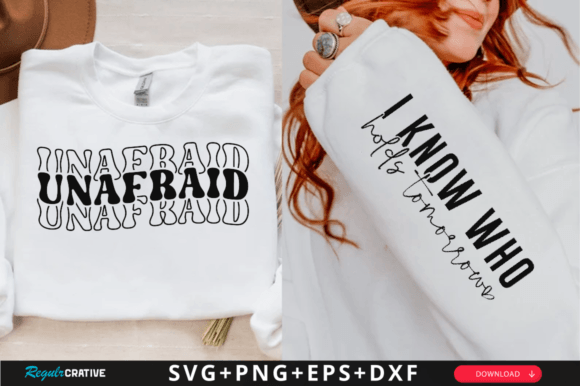 I Know Who Holds Tomorrow Sleeve Svg T-Shirt Designs