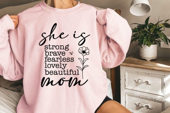She is Strong, Mothers Day, Mama SVG