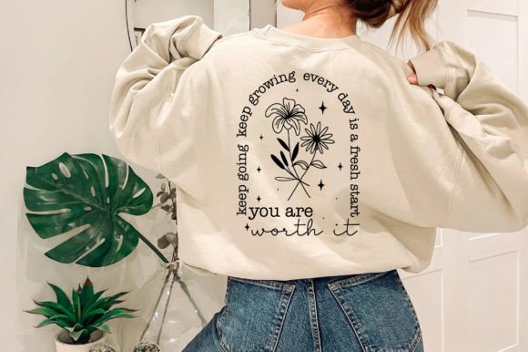 You Are Worth It SVG, Motivational SVG